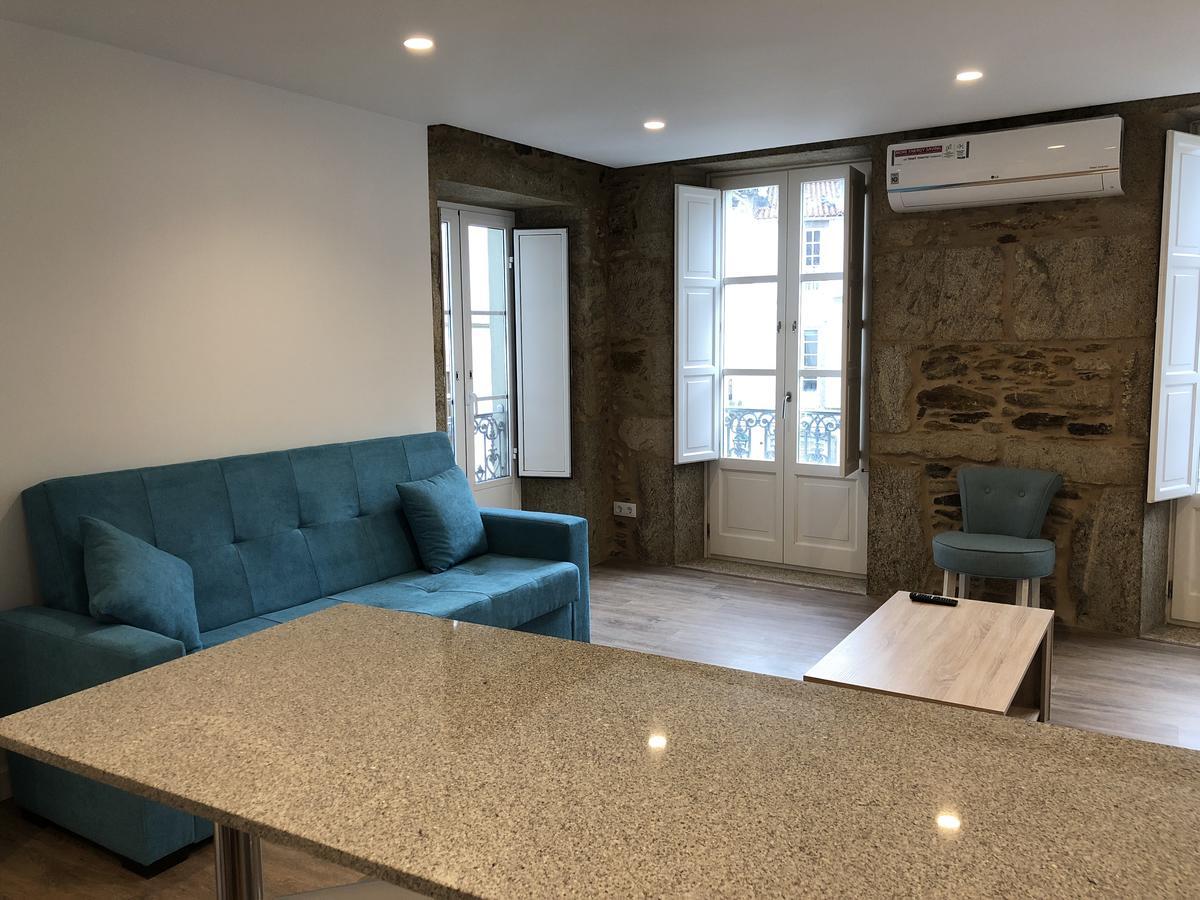 Apartamento Luas 圣地亚哥－德孔波斯特拉 外观 照片